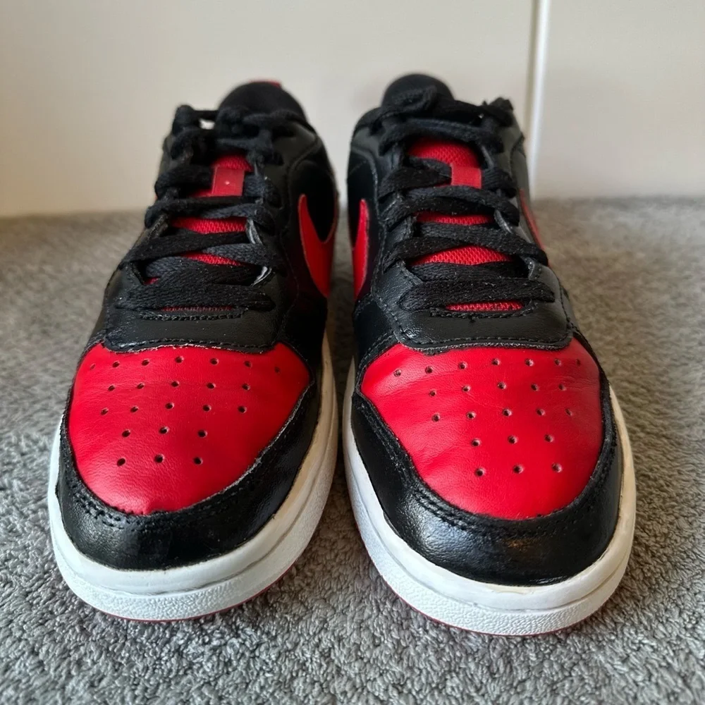 Nike Court Borough Low 2 Black University Red
